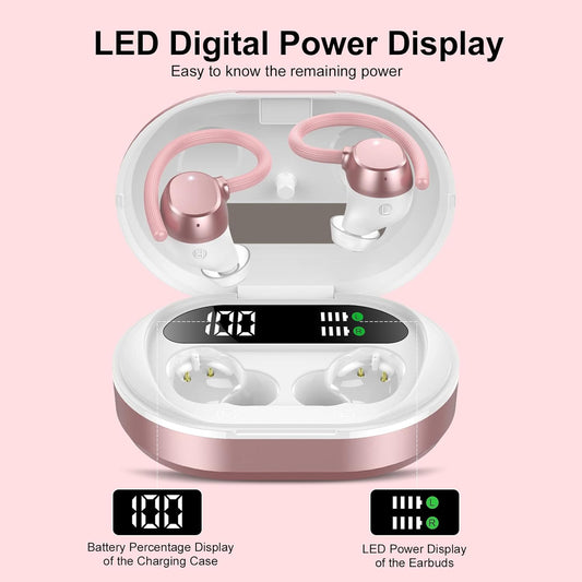 Ear buds Wireless Earbuds, HiFi Stereo Headphones